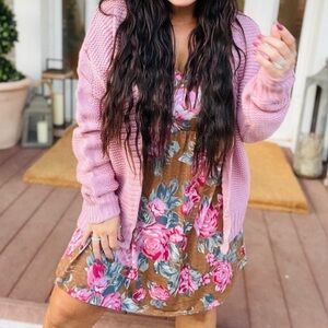 Never worn blush cardigan